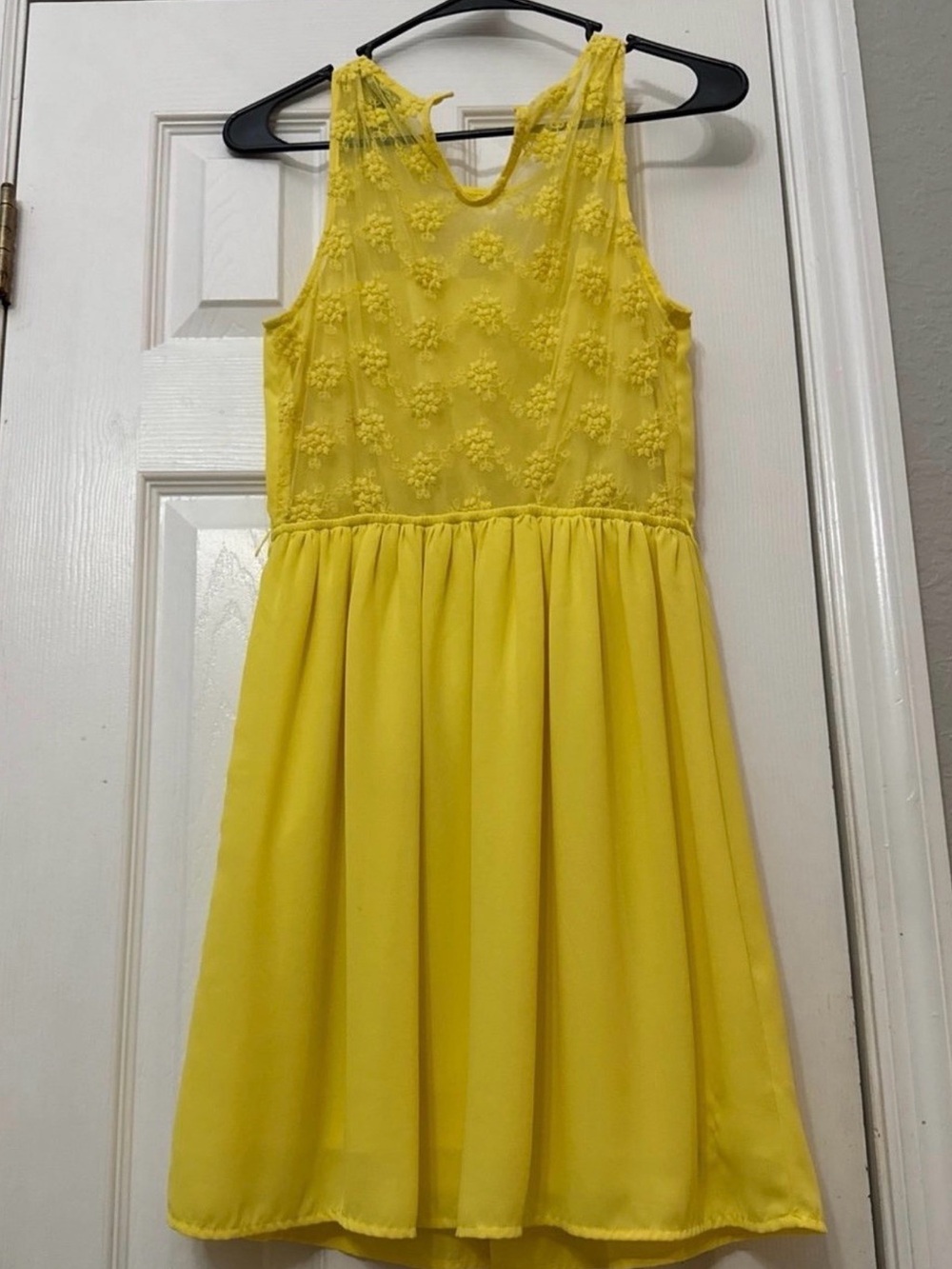 Yellow Mini Sun Dress